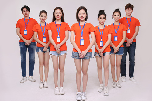 公司員工T恤衫訂做一般用什么面料！