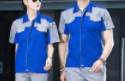 繡字繡logo短袖工作服定制logo位置會(huì)不舒服嗎？
